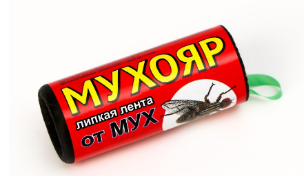 Липкая лента от мух «МУХОФФ» , МУХОЯР