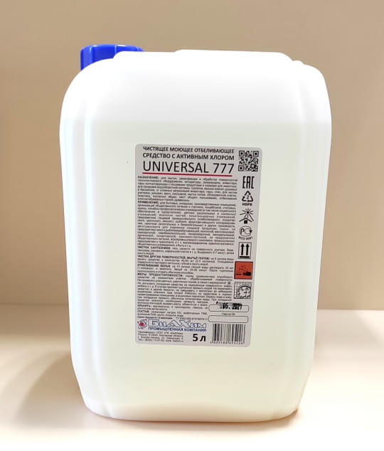 Чистящее средство  «Universal 777» гель 5 л