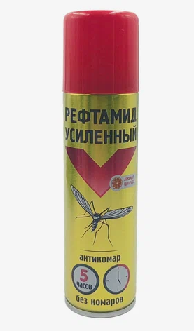 Аэрозоль «Рефтамид»  Антикомар усиленный  145-147 мл
